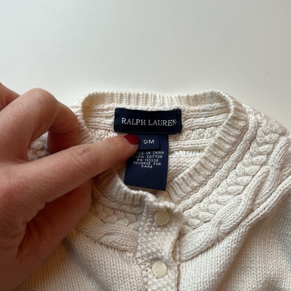 Ralph Lauren Baby Cardigan - Picture 3 of 4